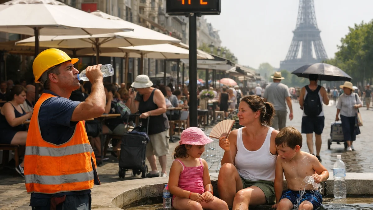 Europe's Record Heatwave Reshapes Daily Life for Families, Workers and Communities