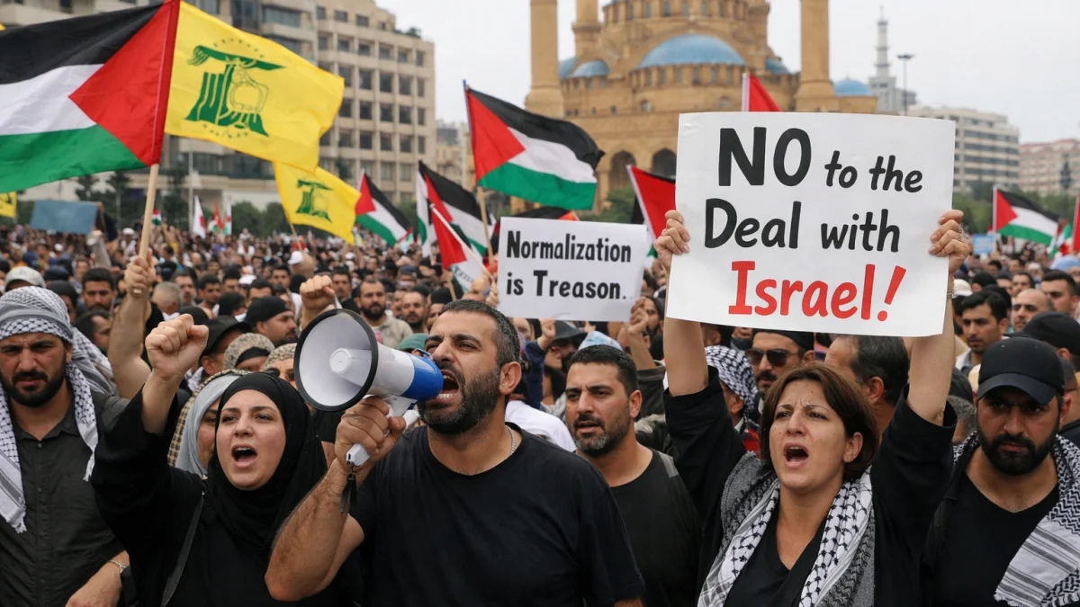 Lebanon Framework Agreement with Israel Draws Protests and Public Criticism