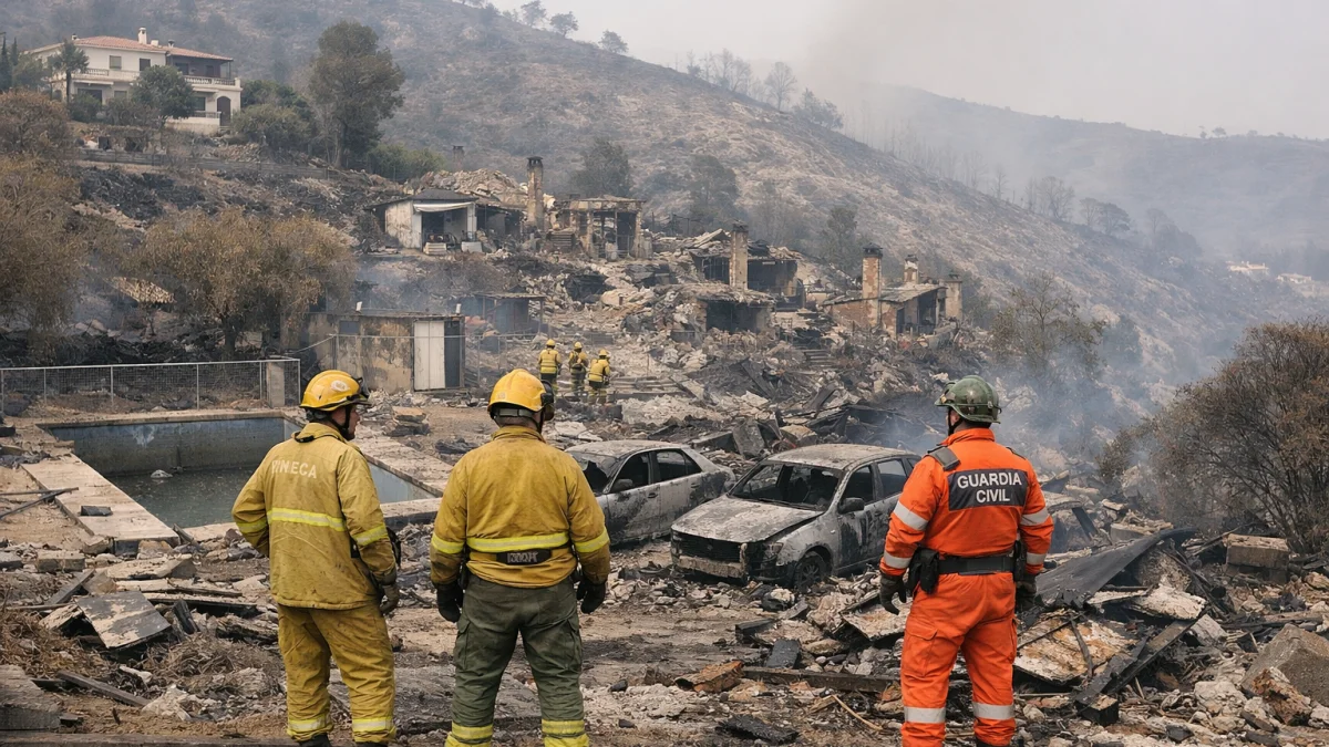 Wildfires Devastate Southern Spain Expat Community Killing at Least 12